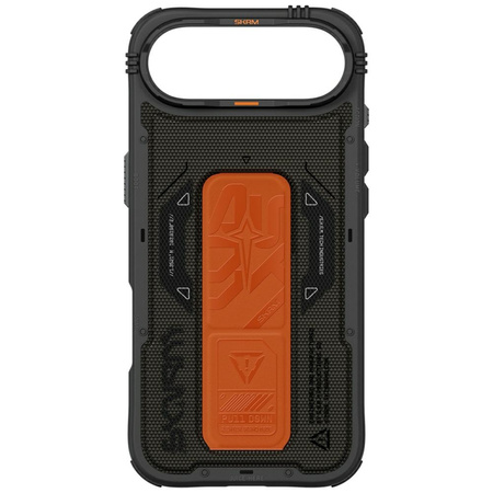 Etui Skinarma Phantom do iPhone Air Magnetic Charging + Grip Stand oliwkowy