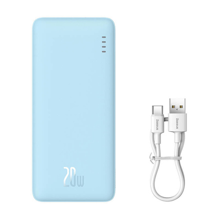 BASEUS POWERBANK AIRPOW 10000MAH 20W DO TELEFONÓW 1X USB-C I SZYBKIE