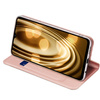 Dux Ducis Skin Pro etui Xiaomi Poco C40 pokrowiec z klapką portfel na kartę podstawka różowe
