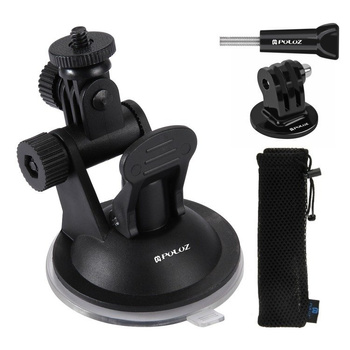 PULUZ UCHWYT DO KAMERY GOPRO HERO DJI OSMO ACTION ZAMOCOWANIE NA SZYBIE
