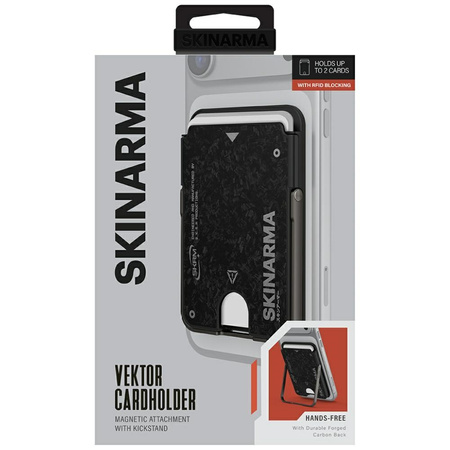 Portfel Skinarma Vektor Magnetic Smart   Kick-Stand Onyx