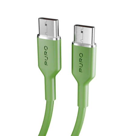 Kabel Puro ICON USB-C - USB-C 1,5m - zielony