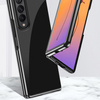 Plating Case etui Samsung Galaxy Z Fold 4 pokrowiec z metaliczną ramką czarne