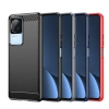 HURTEL POKROWIEC CASE DO XIAOMI POCO F4 5G KARBONOWY SILIKONOWY ELASTYCZNY