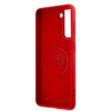 Etui U.S. Polo Assn. Silicone On Tone na Samsung Galaxy S21+ - czerwone