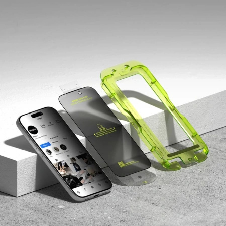 RINGKE SZKŁO PRYWATYZUJĄCE EASY SLIDE 2-PACK DO IPHONE 17 PRO MAX OCHRONA