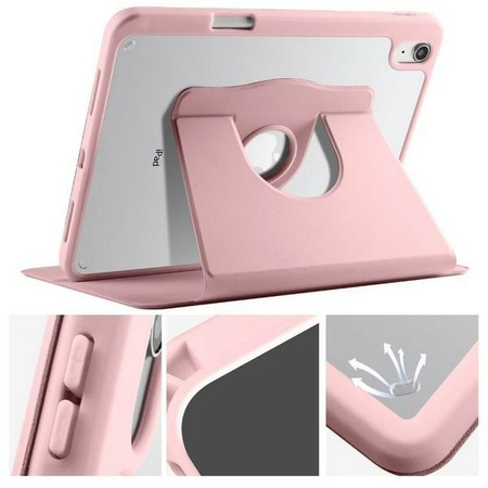 ETUI STAND DO IPAD AIR 13 2024 POKROWIEC Z FUNKCJĄ STANIKA MAGNETYCZNE