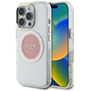 GUESS ETUI POKROWIEC MAGNETYCZNY DO MAGSAFE IPHONE 16 PRO LOGO METALOWE