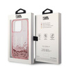 Karl Lagerfeld KLHCP14LLBKLCP iPhone 14 Pro 6,1" różowy/pink hardcase Liquid Glitter Big KL