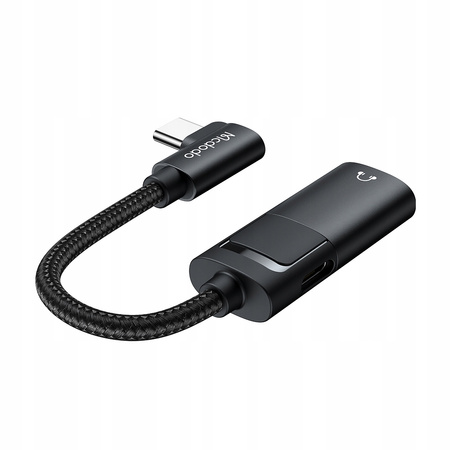 Adapter do telefonu Mcdodo, USB C, mini jack 3,5mm,  z  DAC