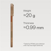 Pitaka Ultra-Slim Case, Golden Glint - iPhone 17 Pro Max