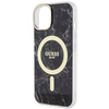 Etui Guess GUHMP14MPCUMAK na iPhone 14 Plus 6.7" - czarne Marble MagSafe