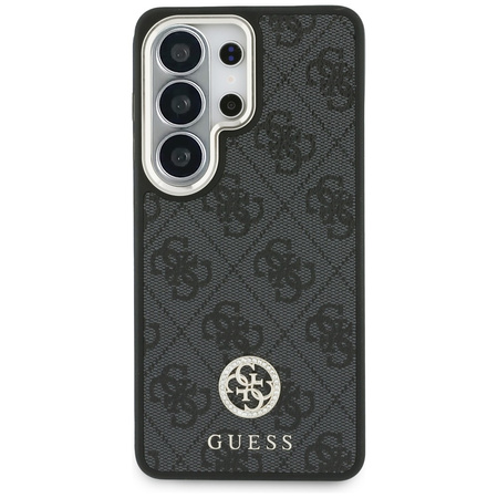 Guess nakładka 4G Big Rhinestone Triangle Strap MagSafe do Samsung Galaxy S26 Ultra czarna