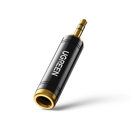 UGREEN ADAPTER PRZEJŚCIÓWKA AUDIO Z 3.5MM NA 6.35MM MINI JACK MĘSKI ŻEŃSKI