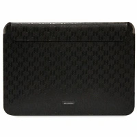 Karl Lagerfeld Sleeve KLCS14SAKLHPK 14 czarny/black Saffiano Plaque