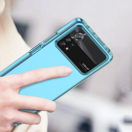 HURTEL ETUI POKROWIEC CASE DO XIAOMI POCO X4 PRO 5G Z ELASTYCZNĄ RAMKĄ