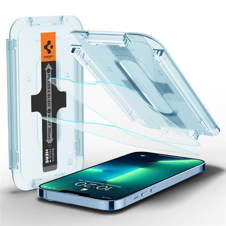 SZKŁO HARTOWANE SPIGEN GLAS.TR ”EZ FIT” 2-PACK IPHONE 13 PRO