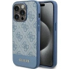 Etui Guess 4G Stripe Collection na iPhone 15 Pro Max - niebieskie