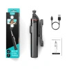 HURTEL SELFIE STICK TRIPOD TETELESKOPOWY 1.3M DO TELEFONÓW Z LAMPĄ PODWÓJNĄ