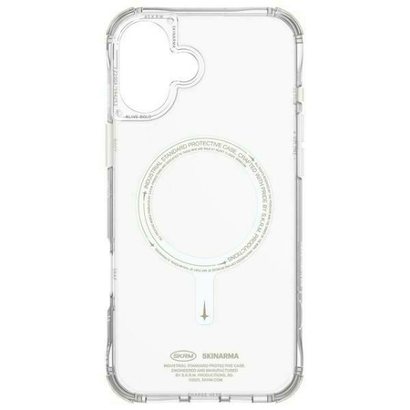 Skinarma etui Saido iPhone 16 6.1       Magnetic Charging zielony/green (niteglow)