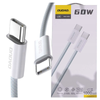 DUDAO KABEL USB-C USB-C 2M PD 30W DO TELEFONÓW I TABLETÓW SZYBKIE ŁADOWANIE