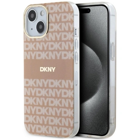DKNY POKROWIEC DO IPHONE 15 14 13 6.1 DO MAGSAFE MONO & STRIPE HARDCASE