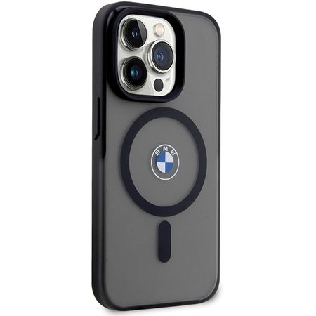 Etui BMW IML Signature MagSafe do iPhone 15 Pro Max - czarne