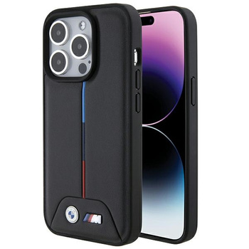 BMW ETUI DO IPHONE 15 PRO 6.1 HARDCASE QUILTED TRICOLOR DO IPHONE 15 PRO