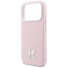 Etui Karl Lagerfeld Karl Head Logo       MagSafe do iPhone 17 Pro Max różowy