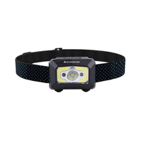 SUPERFIRE LATARKA CZOŁOWA X30 340LM DO WĘDROWANIA CAMPINGU TURYSTYKI USB