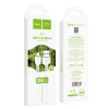 HOCO kabel X20 Micro USB 3.1A 2M Biały