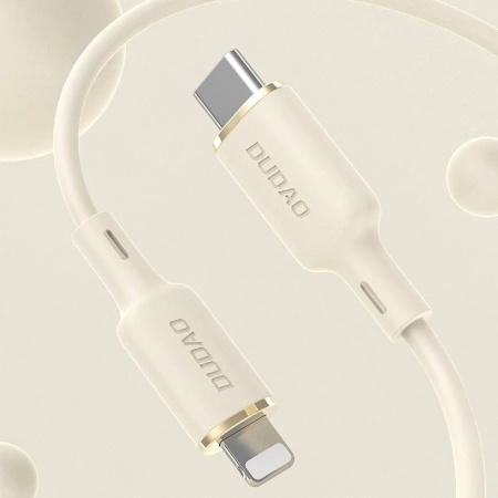 DUDAO KABEL USB-C DO LIGHTNING 100W 1.2M DO ŁADOWANIA IPHONE 11 12 13 14 15