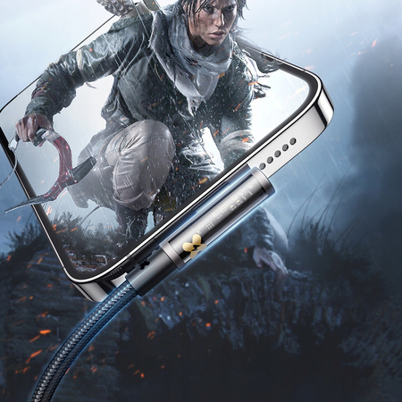 Mcdodo Kabel Prism, do iPhone, USB-C, kątowy,  szybki, 36W, 1.2m