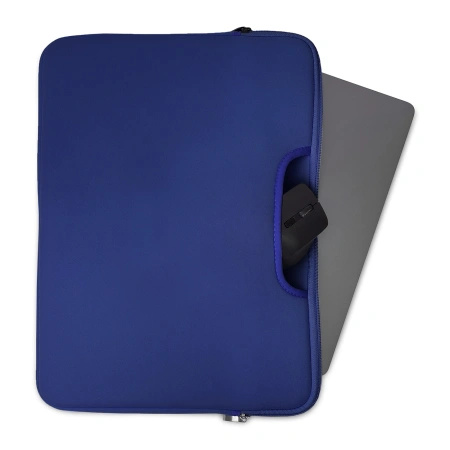 Uniwersalne etui torba na laptopa 15,6'' tablet organizer na komputer granatowy