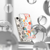 Ringke Fusion Design pancerne etui pokrowiec z żelową ramką iPhone 14 Plus przezroczysty (Floral) (FD637E31)