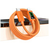 Kabel USAMS SJ774 PD 30W USB-C/Lightning 1.2m pomarańczowy