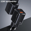USAMS ŁADOWARKA SIECIOWA 1xUSB-C 1xUSB T43 DO TELEFONÓW APPLE DO LIGHTNING