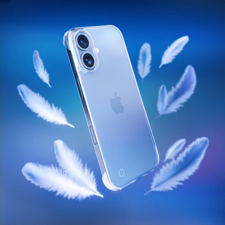 3MK JUST20G CLEAR CASE DO APPLE IPHONE 16 OCHRONA TELEFONU BEZ ZWIĘKSZENIA