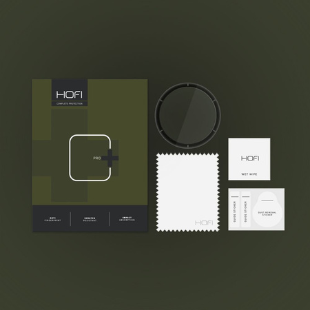 HOFI SZKŁO HYBRYDOWE HYBRID PRO+ DO GARMIN VENU 2 WZMOCNIONA OCHRONA EKRANU
