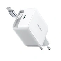 JOYROOM ŁADOWARKA SIECIOWA 67W GAN Z WBUDELOWANYM KABLEM USB-C