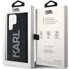 Etui Karl Lagerfeld 3D Rubber Glitter Logo na Samsung Galaxy S23 Ultra - czarne