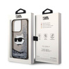 Karl Lagerfeld KLHCP14LLNCHCK iPhone 14 Pro 6,1" czarny/black hardcase Glitter Choupette Head