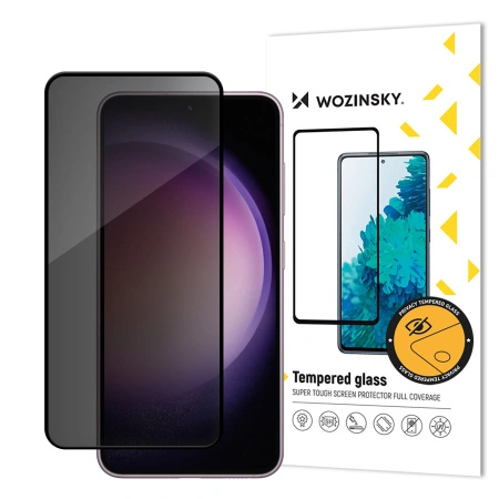 WOZINSKY SZKŁO HARTOWANE PRIVACY GLASS DO SAMSUNG GALAXY S24 FILTR ANTI-SPY