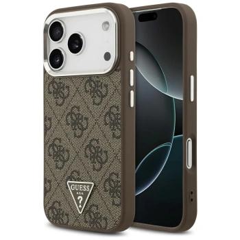 GUESS ETUI DO IPHONE 17 PRO 4G TRIANGLE LOGO MAGSAFE LUXURY DESIGN