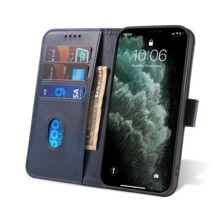 HURTEL ETUI MAGNETYCZNE POKROWIEC DO SAMSUNG GALAXY A03S Z KLAPKĄ I STANDEM