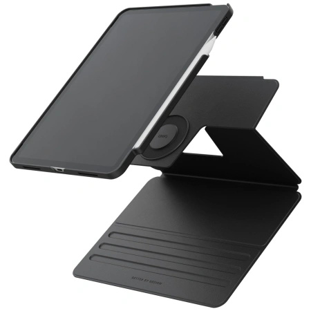Etui UNIQ Rovus Snapmount Magnetic 360 Rotating Detachable do iPad Pro 13" 2024 (7 gen.) - czarne