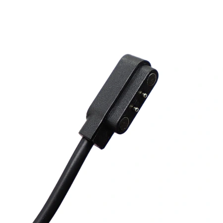 Ładowarka HUL-01 magnetyczna 2-pin 2,8 mm do smartwatchy 60 cm - czarna