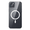 BASEUS ETUI POKROWIEC DO IPHONE 13 MAGNETIC CRYSTAL CLEAR ZESTAW CZYSZCZĄCY
