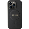 Etui Guess GUHMP14XPSAHMCK na iPhone 14 Pro Max 6.7" - czarne Saffiano MagSafe