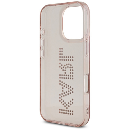 KARL LAGERFELD ETUI RHINESTONES LOGO DO IPHONE 16 PRO ELEGANCKIE I OCHRONNE